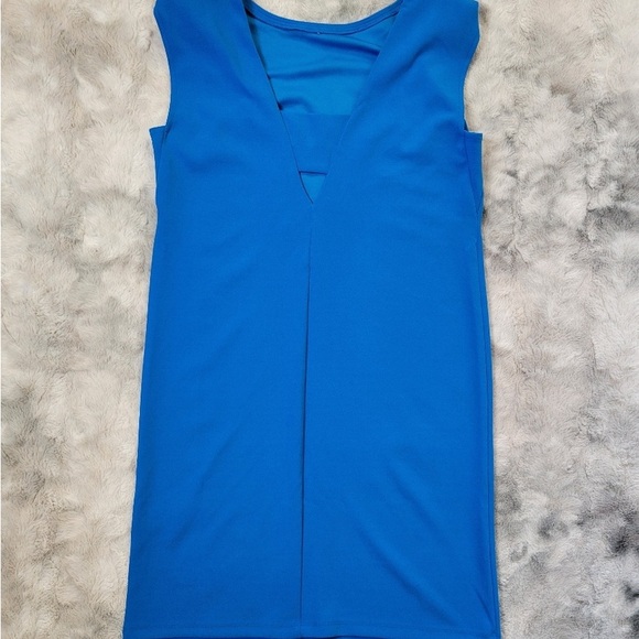 DONNA MORGAN PIPPA Dress in Ocean blue - Picture 4 of 10